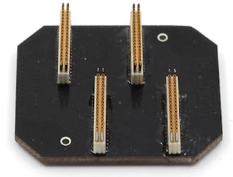 128-Channel Routing Board to Four Omnetics